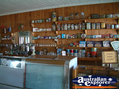 Miles Historical Village Diner . . . CLICK TO VIEW ALL MILES POSTCARDS