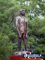 Kilcoy Statue Of The Yowie . . . CLICK TO ENLARGE