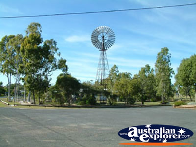 Springsure Windmill . . . CLICK TO VIEW ALL SPRINGSURE POSTCARDS