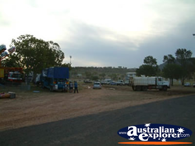 Springsure Show packed Up . . . CLICK TO VIEW ALL SPRINGSURE POSTCARDS