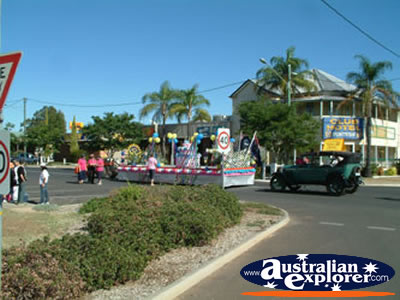 Chinchilla First Float in Mayday Parade . . . CLICK TO VIEW ALL CHINCHILLA POSTCARDS