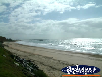 View of Yeppoon Beach . . . CLICK TO VIEW ALL YEPPOON POSTCARDS