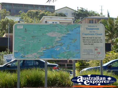 Yeppoon Map . . . CLICK TO VIEW ALL YEPPOON POSTCARDS