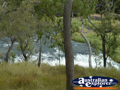 Ravenshoe Millstream Falls From a Distance . . . CLICK TO VIEW ALL RAVENSHOE POSTCARDS