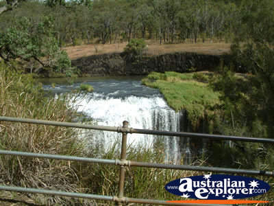 View of  Millstream Falls in Ravenshoe . . . CLICK TO VIEW ALL RAVENSHOE POSTCARDS
