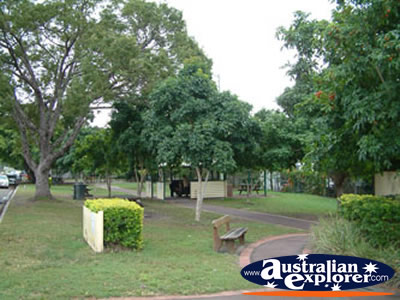 View of Miriam Vale Park . . . CLICK TO VIEW ALL MIRIAM VALE POSTCARDS