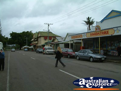 Miriam Vale Street and Shops . . . CLICK TO VIEW ALL MIRIAM VALE POSTCARDS