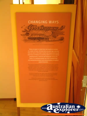 Surat Cobb & Co Changing Station Changing Ways Plaque . . . VIEW ALL SURAT PHOTOGRAPHS