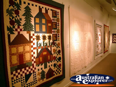 Cobb & Co Changing Station in Surat Quilt Display . . . VIEW ALL SURAT PHOTOGRAPHS