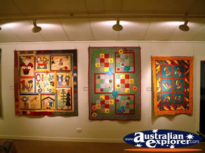 Quilt Display on Surat Cobb & Co Changing Station . . . VIEW ALL SURAT PHOTOGRAPHS