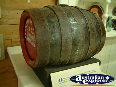 Surat Cobb & Co Changing Station Barrel . . . VIEW ALL SURAT PHOTOGRAPHS