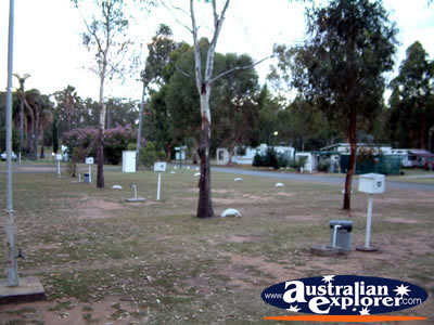 Caravan Park in Warwick . . . VIEW ALL WARWICK PHOTOGRAPHS