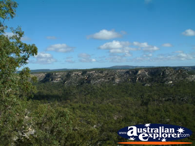 The Scenery at Isla Gorge Between Taroom & Theodore . . . CLICK TO VIEW ALL ISLA GORGE POSTCARDS