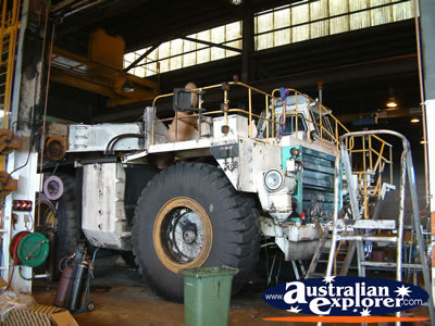Dysart Norwich Park Mine Vehicle . . . VIEW ALL DYSART PHOTOGRAPHS