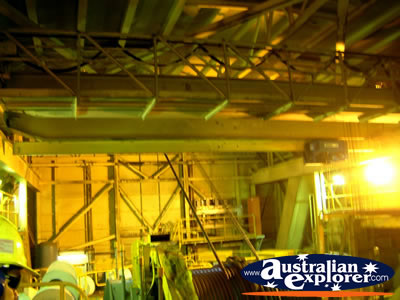  Inside Dragline at Norwich Park Mine . . . VIEW ALL DYSART PHOTOGRAPHS