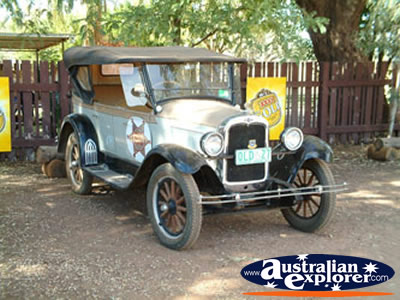 Nindigully Pub Owners Car . . . CLICK TO VIEW ALL NINDIGULLY POSTCARDS