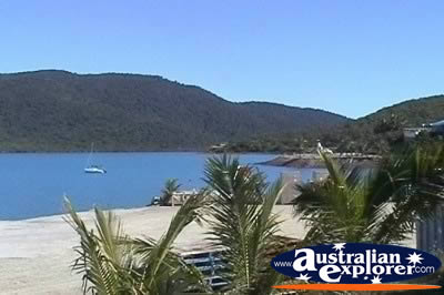 Airlie Beach Shute Harbour View . . . CLICK TO VIEW ALL AIRLIE BEACH (MARINAS) POSTCARDS