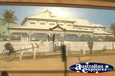 Bowen Wall Mural House Scene . . . VIEW ALL BOWEN PHOTOGRAPHS