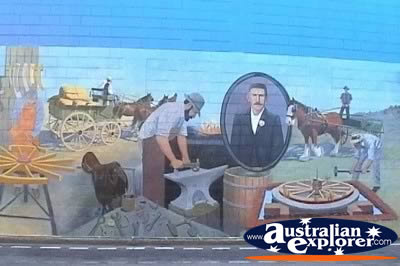 Bowen Wall Mural . . . CLICK TO VIEW ALL BOWEN POSTCARDS