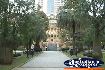 Brisbane Anzac Square Pathway . . . CLICK TO VIEW ALL BRISBANE (ANZAC SQUARE) POSTCARDS