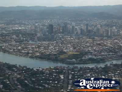Brisbane from the Air . . . CLICK TO VIEW ALL BRISBANE (FROM THE AIR) POSTCARDS