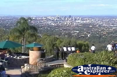 Brisbane View from Mt Coot Tha Lookout . . . CLICK TO VIEW ALL BRISBANE (MT COOT-THA) POSTCARDS