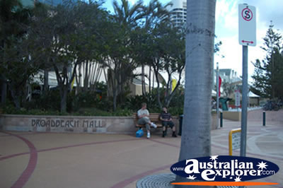 Broadbeach Mall - Gold Coast . . . CLICK TO VIEW ALL BROADBEACH POSTCARDS