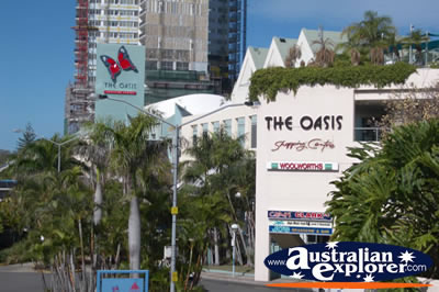 The Oasis in Broadbeach . . . CLICK TO VIEW ALL BROADBEACH POSTCARDS