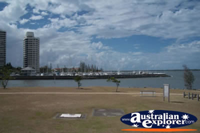 Pretty View of the Broadwater . . . CLICK TO VIEW ALL GOLD COAST (BROADWATER) POSTCARDS