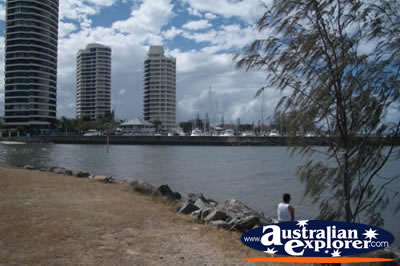 Broadwater on the Gold Coast . . . CLICK TO VIEW ALL GOLD COAST (BROADWATER) POSTCARDS