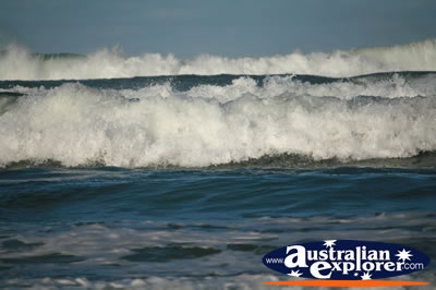 Surf at Burleigh . . . CLICK TO VIEW ALL BURLEIGH HEADS (BEACH) POSTCARDS