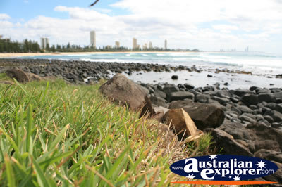 Coast View From Burleigh . . . CLICK TO VIEW ALL BURLEIGH HEADS (BEACH) POSTCARDS