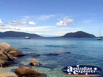 View of Fitzroy Island . . . CLICK TO VIEW ALL FITZROY ISLAND POSTCARDS