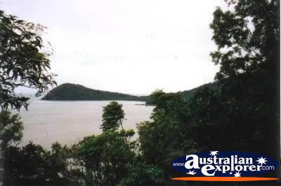 View over water from Cape Tribulation . . . VIEW ALL CAPE TRIBULATION PHOTOGRAPHS