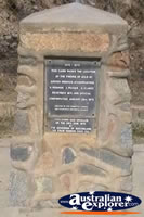Charters Towers Gold Discovery Monument . . . CLICK TO ENLARGE