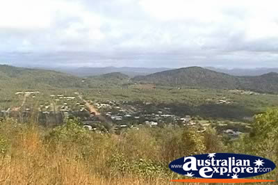 View Over Cooktown From Grassy Hill . . . CLICK TO VIEW ALL COOKTOWN (GRASSY HILL) POSTCARDS