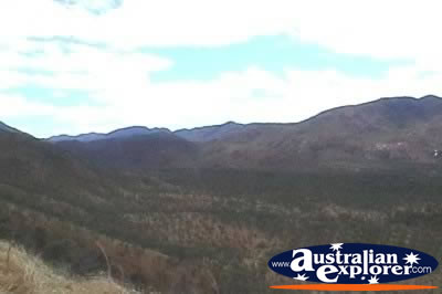 View Across Desailly Range . . . CLICK TO VIEW ALL MT CARBINE POSTCARDS