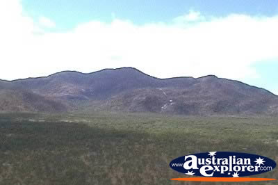 Sunny Shot of Desailly Range . . . CLICK TO VIEW ALL MT CARBINE POSTCARDS