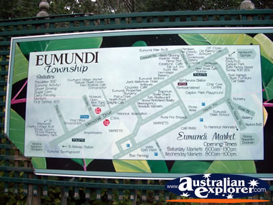 Eumundi Map . . . VIEW ALL EUMUNDI PHOTOGRAPHS