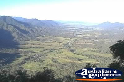 View From Eungella National Park . . . CLICK TO VIEW ALL EUNGELLA NP POSTCARDS
