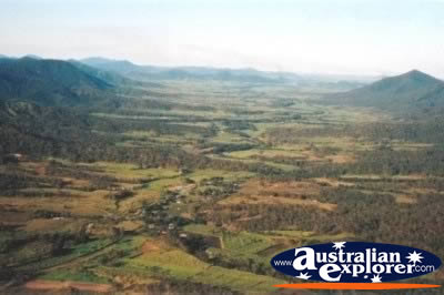 View Across Eungella National Park . . . CLICK TO VIEW ALL EUNGELLA NP POSTCARDS