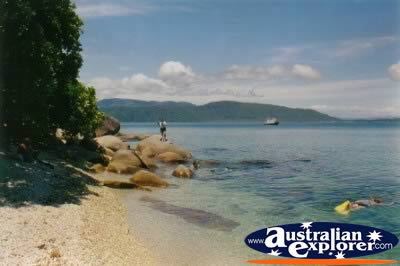 Fitzroy Island Shore . . . CLICK TO VIEW ALL FITZROY ISLAND POSTCARDS