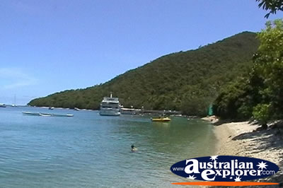 Fitzroy Island View . . . CLICK TO VIEW ALL FITZROY ISLAND POSTCARDS