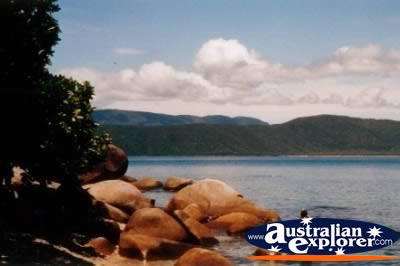View Across Fitzroy Island . . . CLICK TO VIEW ALL FITZROY ISLAND POSTCARDS