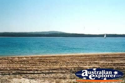Fraser Island Inskip Point . . . CLICK TO VIEW ALL FRASER ISLAND (75 MILE BEACH) POSTCARDS