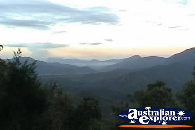 Gillies Range View . . . CLICK TO VIEW ALL ATHERTON TABLELANDS POSTCARDS