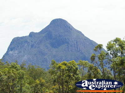 Stunning View of Glasshouse Mountains . . . CLICK TO VIEW ALL GLASS HOUSE MOUNTAINS POSTCARDS