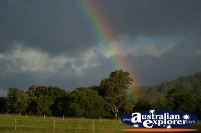 Rainbow at Kenilworth . . . CLICK TO VIEW ALL KENILWORTH POSTCARDS