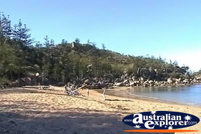 Arthur Bay in Magnetic Island . . . CLICK TO VIEW ALL MAGNETIC ISLAND POSTCARDS