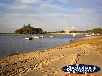 Maroochy River Shore Line . . . CLICK TO VIEW ALL MAROOCHY RIVER POSTCARDS